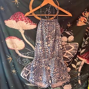 HOLLISTER • blue romper • S